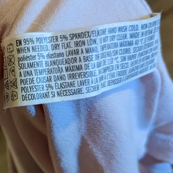 Blush String Tank Blouse - Picture 6 of 6